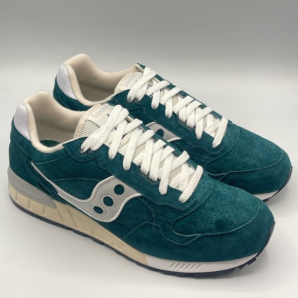 Saucony Shadow 5000 Men’s Forrest Suede Shoes - Picture 5 of 11